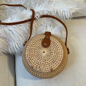 Bali straw bag